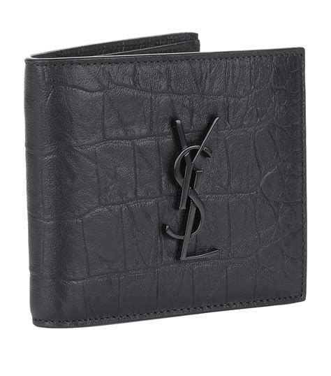 mens wallets ysl|selfridges men's wallets.